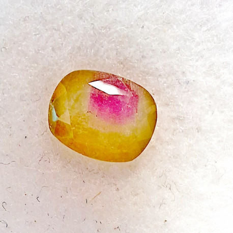 Turmalín bikolor - meloun 2,23 ct Afghanistan