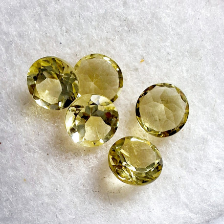 Citrín 6 mm, kalibr Brazílie