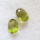 Peridot 8x6 mm pár Pakistán