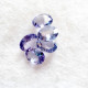 Tanzanit kalibrovaný ovál 5x4 mm