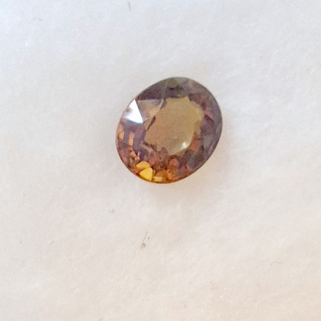 safir trikolor, 0,74 ct Songea Afrika
