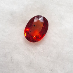 safir červenooranžový 1,19 ct Songea Tanzánie