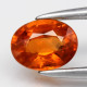 safir oranžový 0,55 ct Madagaskar