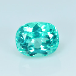 apatit neon modrozelený 1,77 ct Brazílie