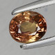 safir žlutý (jantarový) 0,77 ct Songea Tanzánie