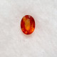 safir oranžový 0,55 ct Madagaskar