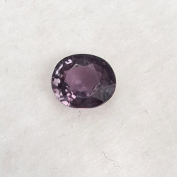 safir tmavá fialová 0,73 ct Songea Tanzánie