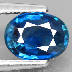 safir modrý 1,04 ct Nigérie Afrika