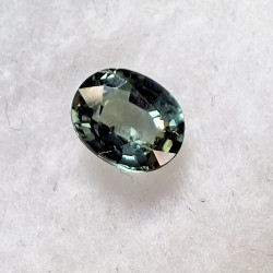 safir zelený 1,14 ct Austrálie