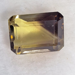 Quartz bikolor (citrín/záhněda) 9,59 ct Brazílie