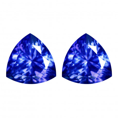 Tanzanity pár 1,30 ct