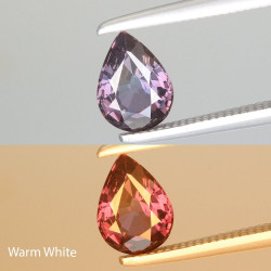 safir barvoměna 0,77 ct Songea Tanzánie