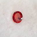 safir červenorůžový 0,73 ct Songea Tanzánie