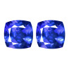 Tanzanity pár 1,54 ct