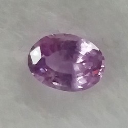 Safír růžovofialový 0,77 ct