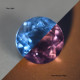 Fluorit barvoměna pár 12,45 ct, Brazílie