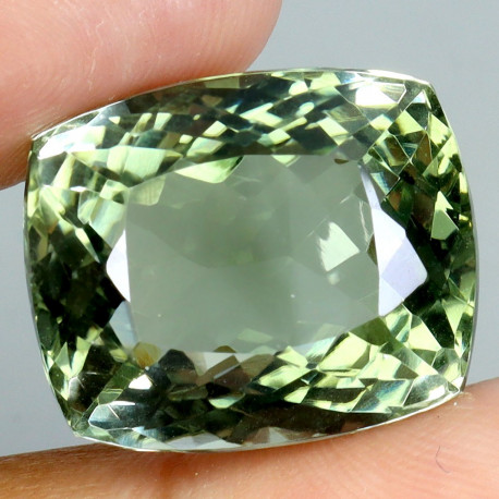 Prasiolit (zelený ametyst) 19,15 ct Brazílie